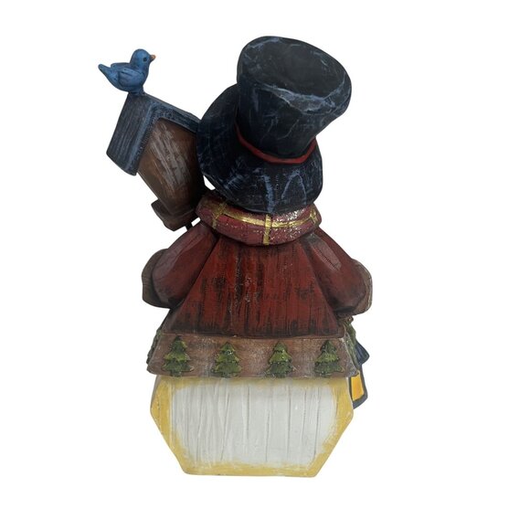 Ganz Snowman Figurine Holiday Decor Lantern Birdhouse Christmas - Picture 4 of 5